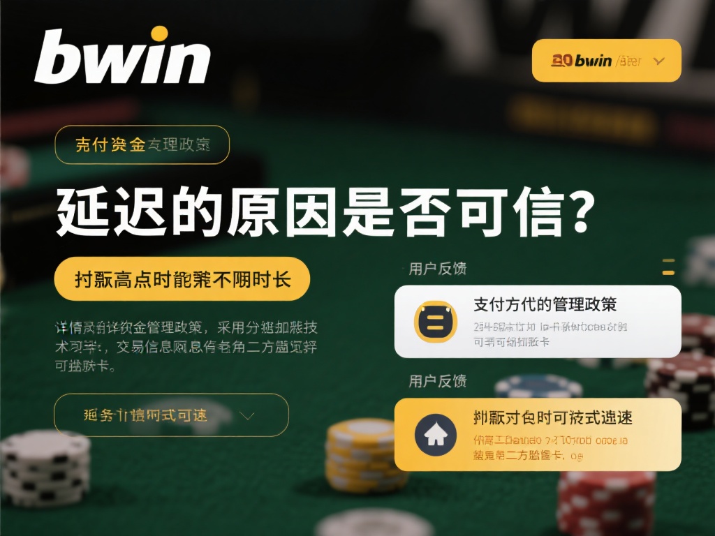 “bwin必赢平台现状:信誉度与安全性深度分析” 一些用户反馈,bwin的支付处理通常比较迅速,但在
