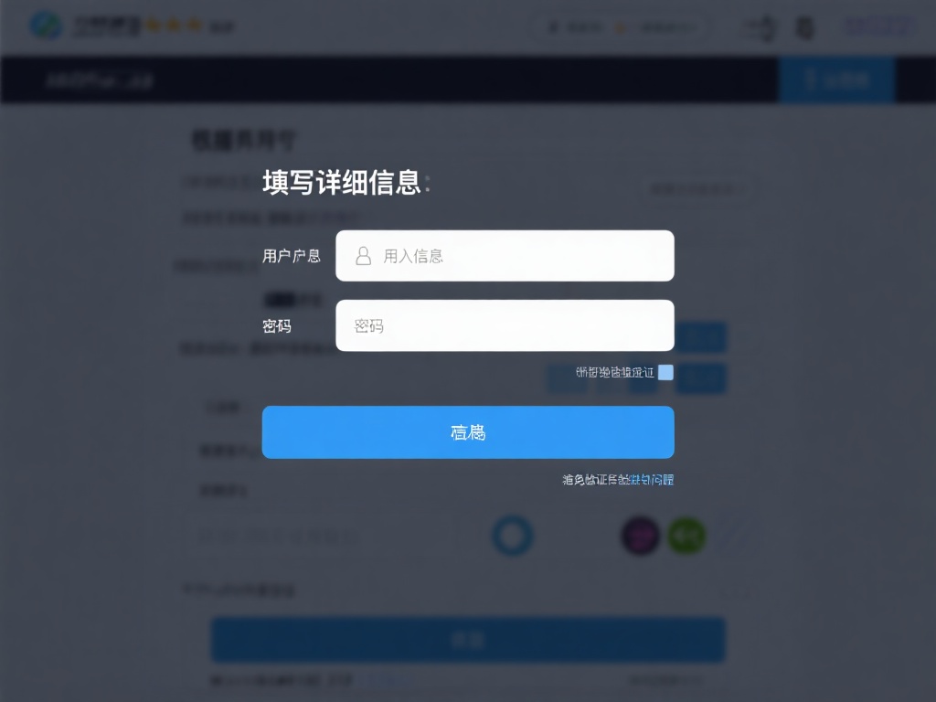 填写详细信息：根据页面提示，输入个人信息。这包括用