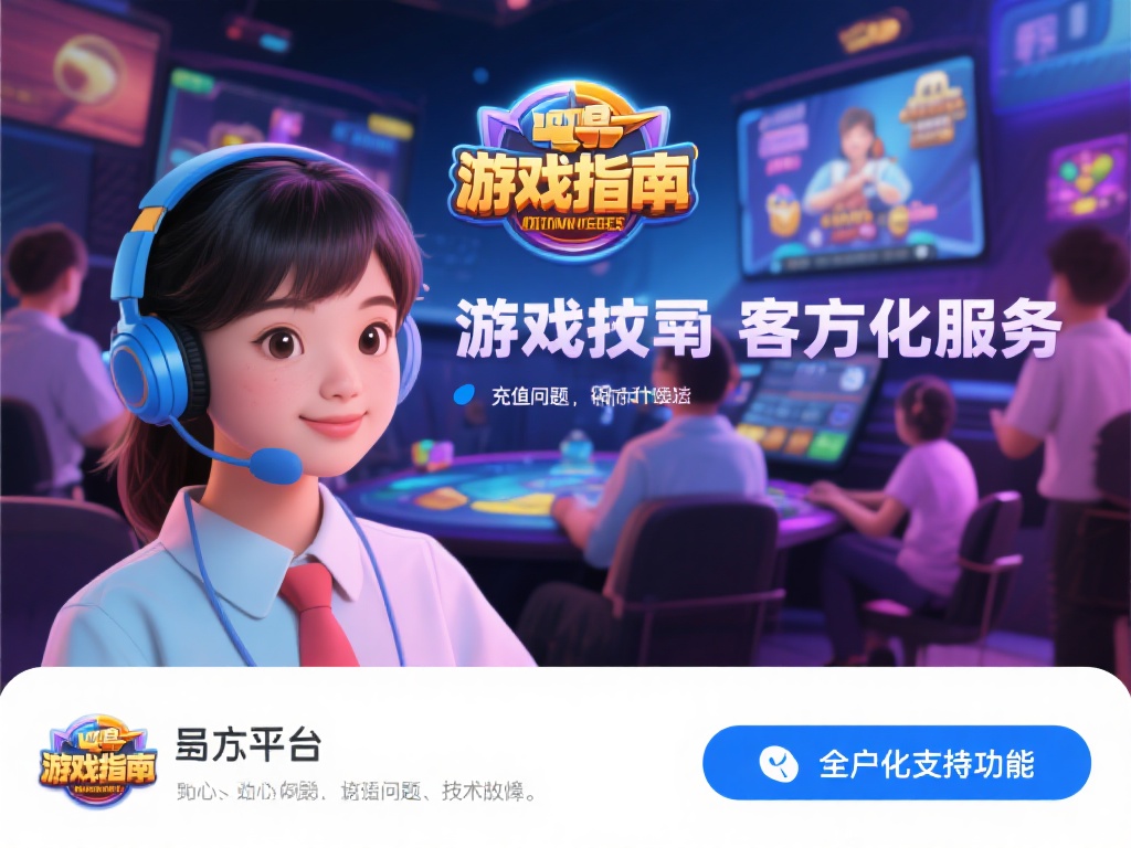 此外，平台还贴心地推出客户支持功能，无论是游戏指导