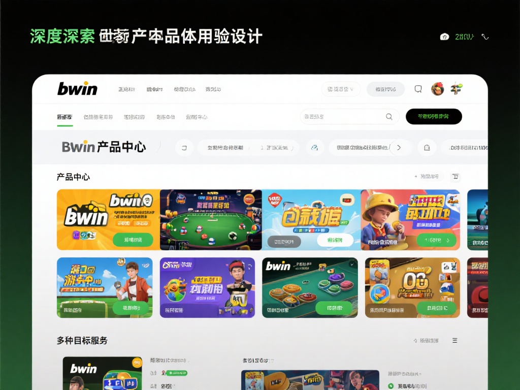 深度探索bwin必赢产品中心的用户体验设计
bw